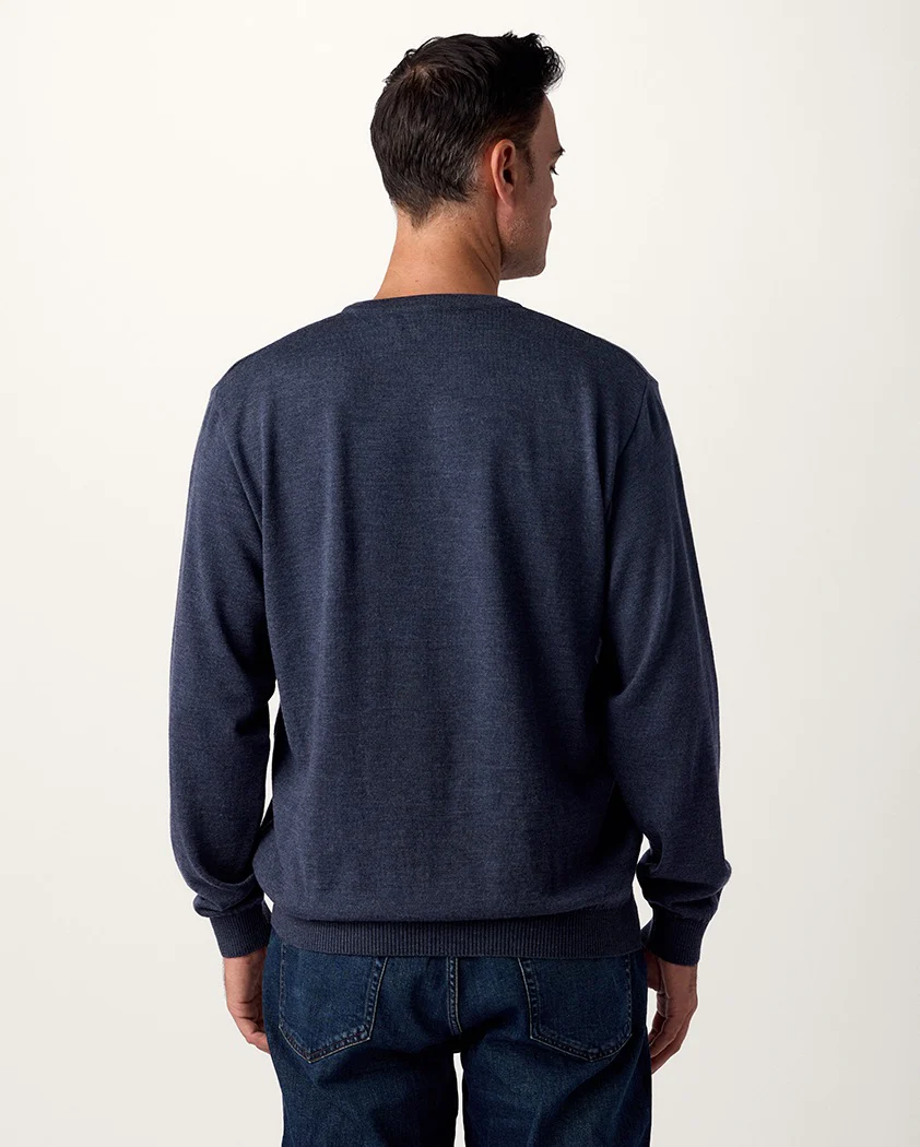 American Flag Wool Banded Sweater - Image 6