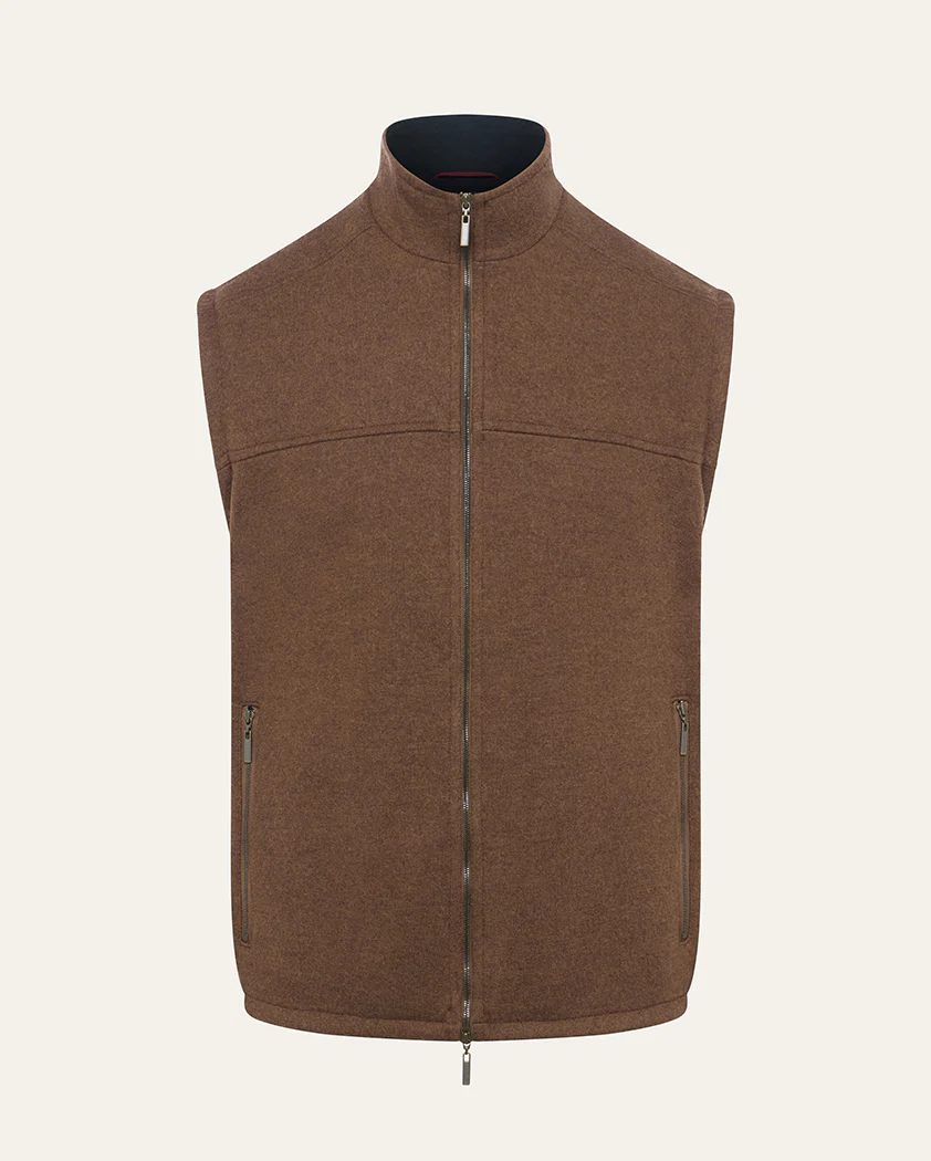 Boiled Wool Vest