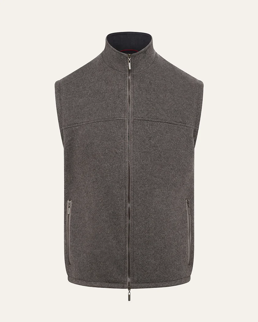 Boiled Wool Vest - Image 11