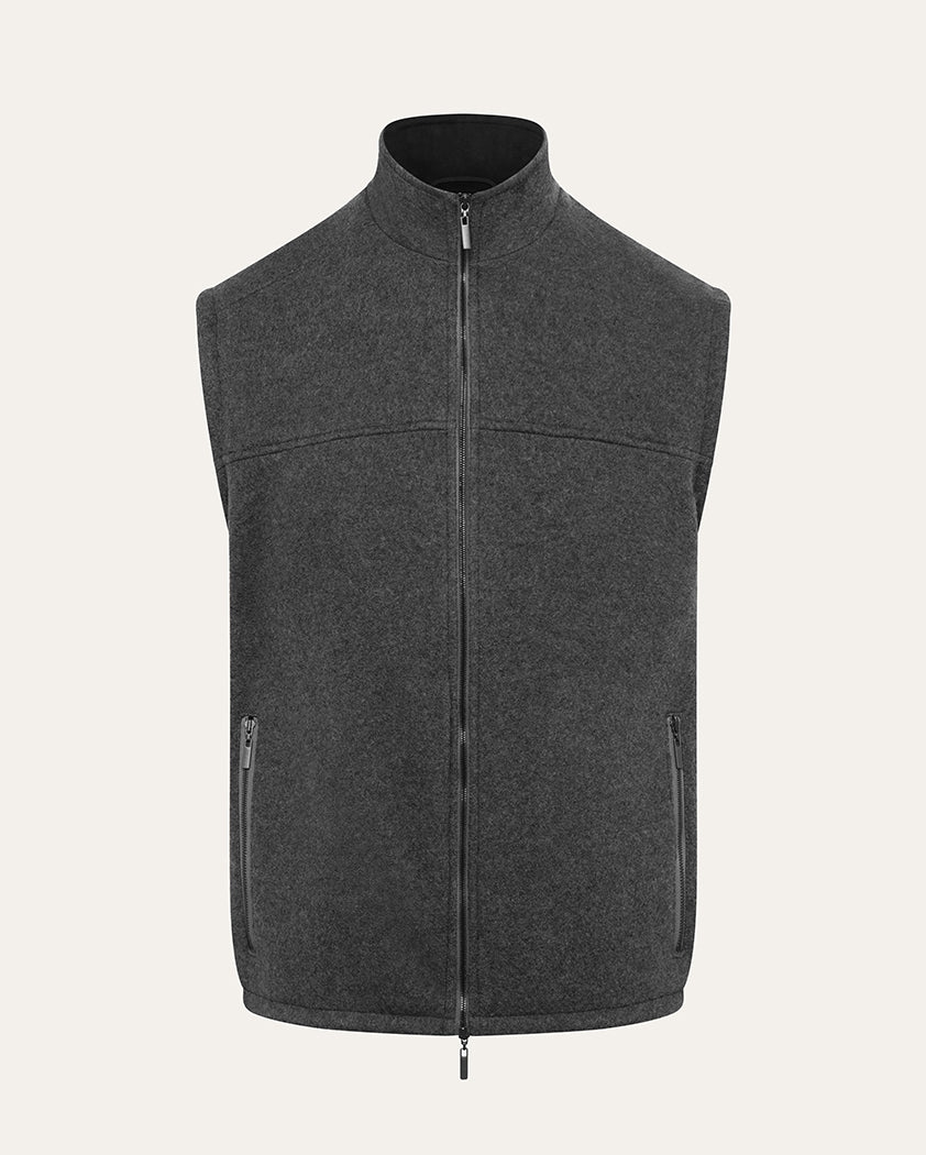 Boiled Wool Vest - Image 12