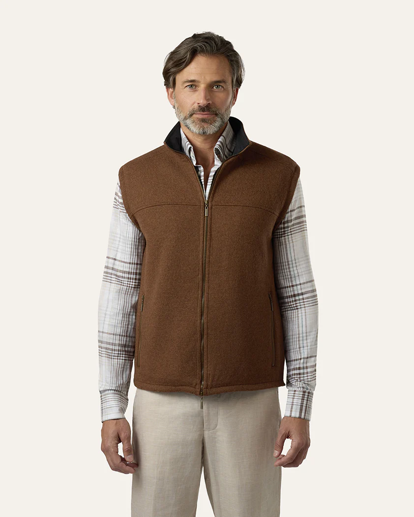 Boiled Wool Vest - Image 3