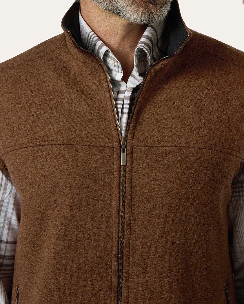 Boiled Wool Vest - Image 5