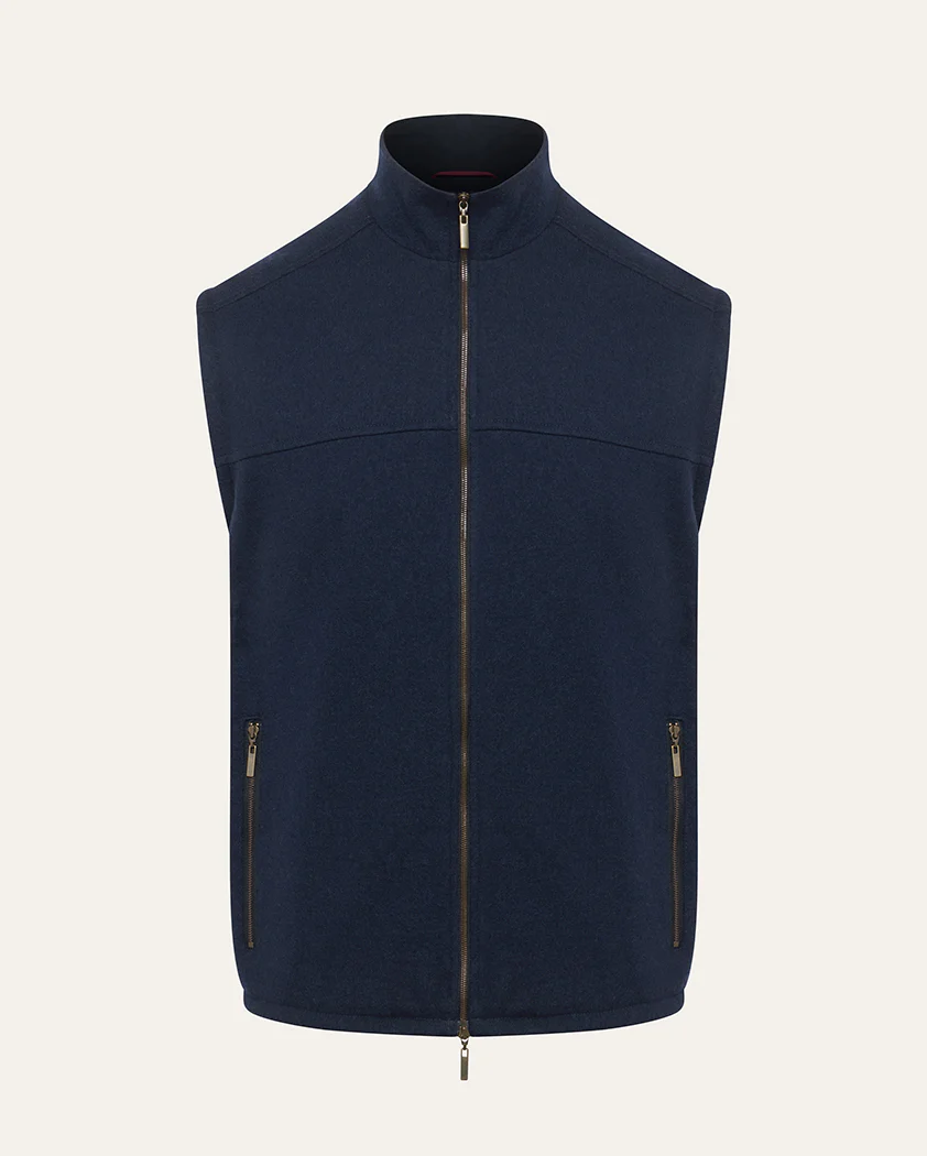Boiled Wool Vest - Image 9