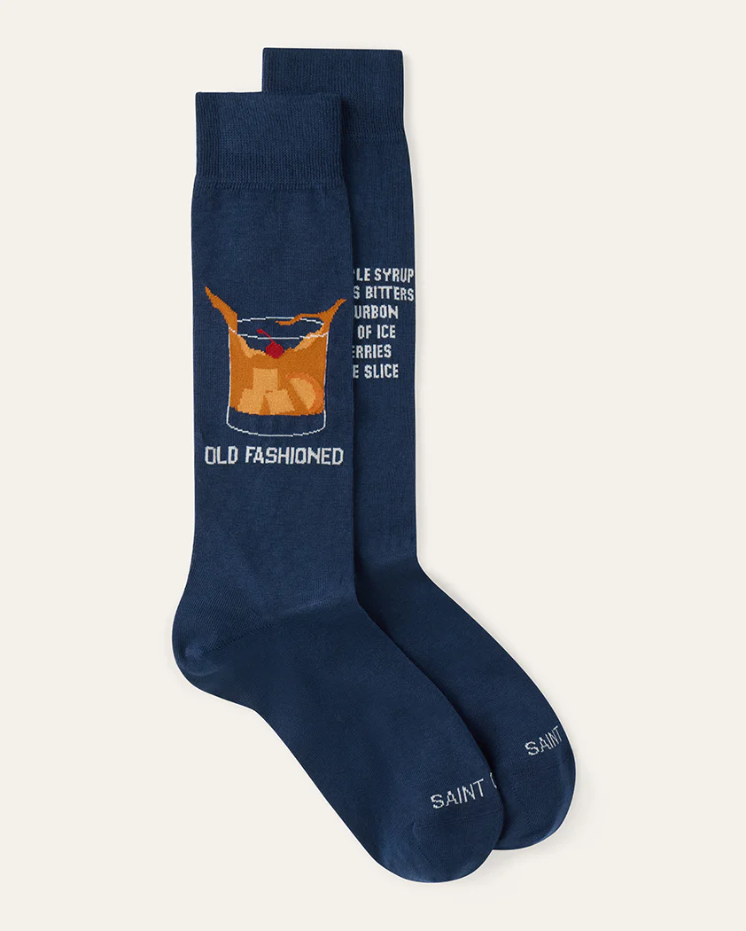 Call Me Old Fashioned Cotton Sock
