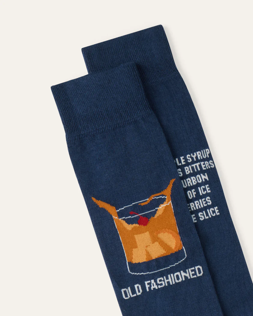 Call Me Old Fashioned Cotton Sock - Image 2