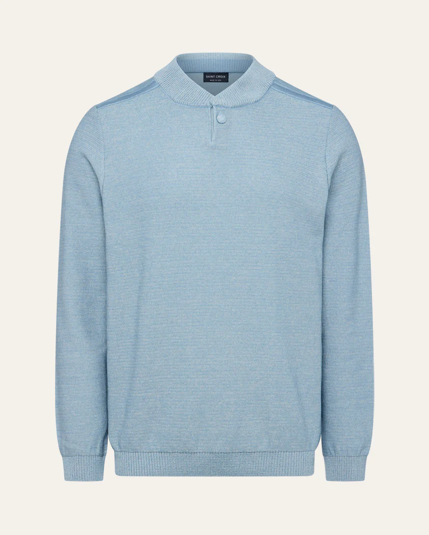 Chromatic Twist Jersey Knit Cotton Polo - Image 11
