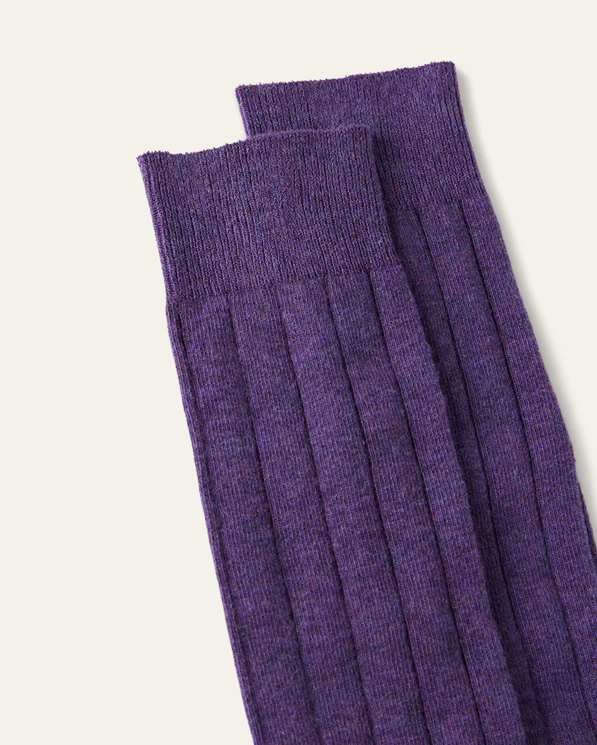 Classic Rib Cotton Sock - Image 20