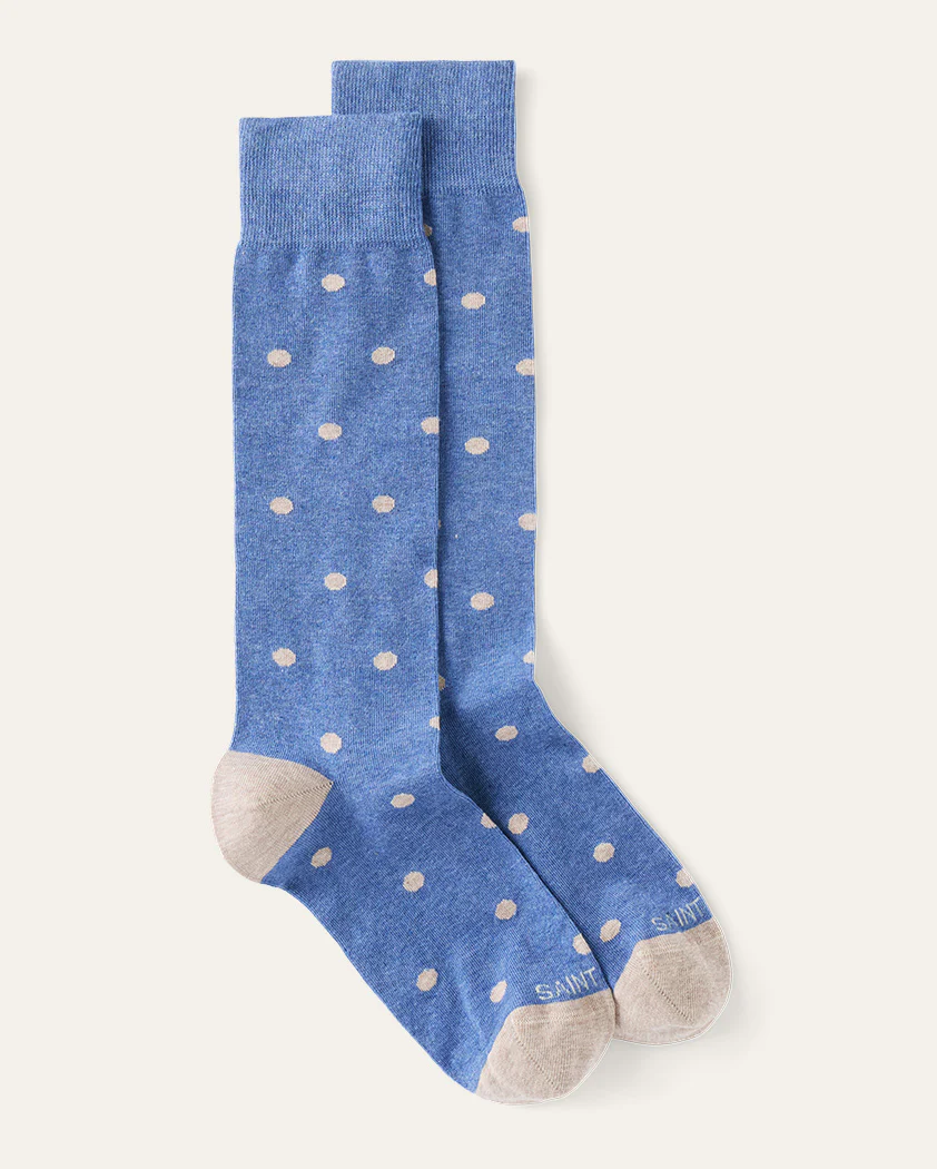 Classic Dotted Cotton Sock - Image 11