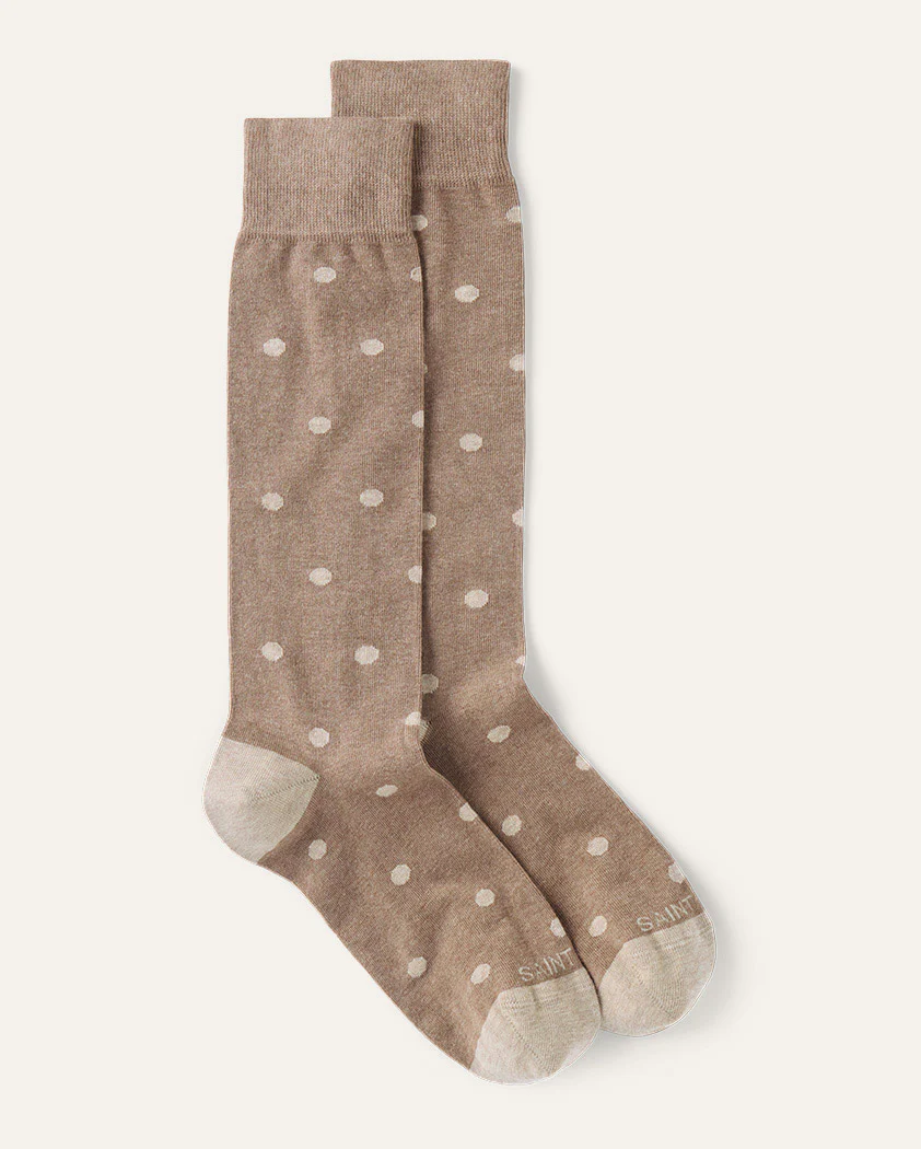 Classic Dotted Cotton Sock - Image 13