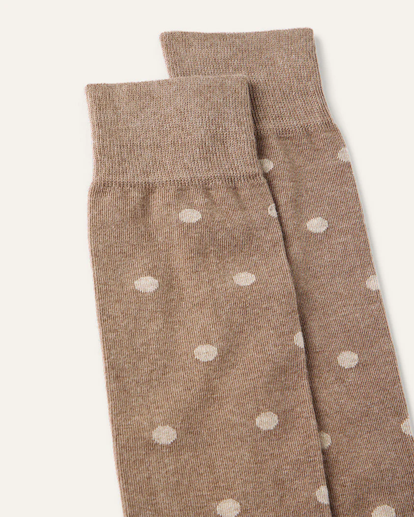 Classic Dotted Cotton Sock - Image 14