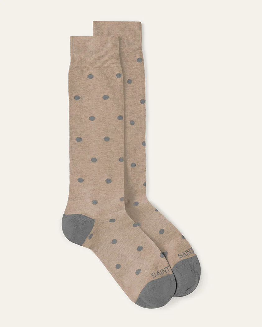 Classic Dotted Cotton Sock - Image 15