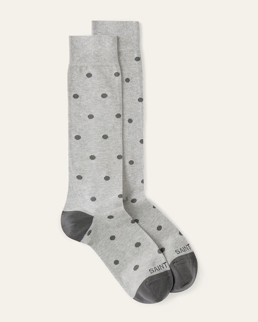 Classic Dotted Cotton Sock - Image 16