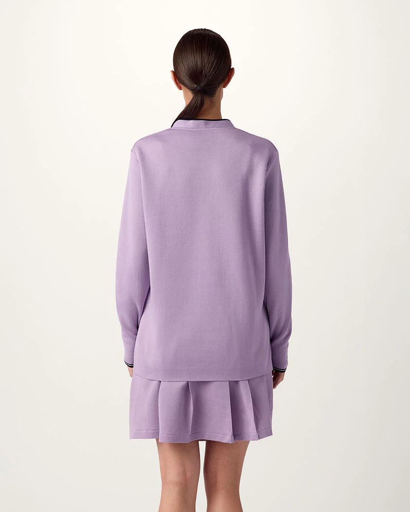 Double-Knit Button Performance Cotton Cardigan - Image 6
