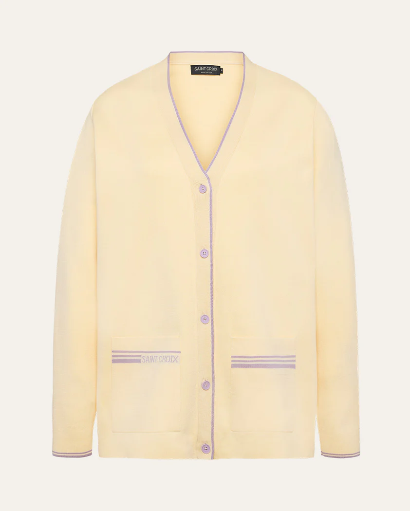 Double-Knit Button Performance Cotton Cardigan - Image 7