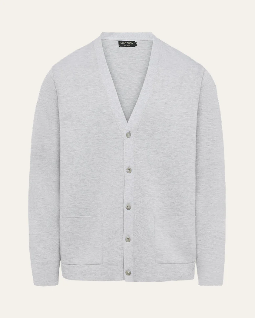 Double-Knit Cotton Cardigan - Image 6