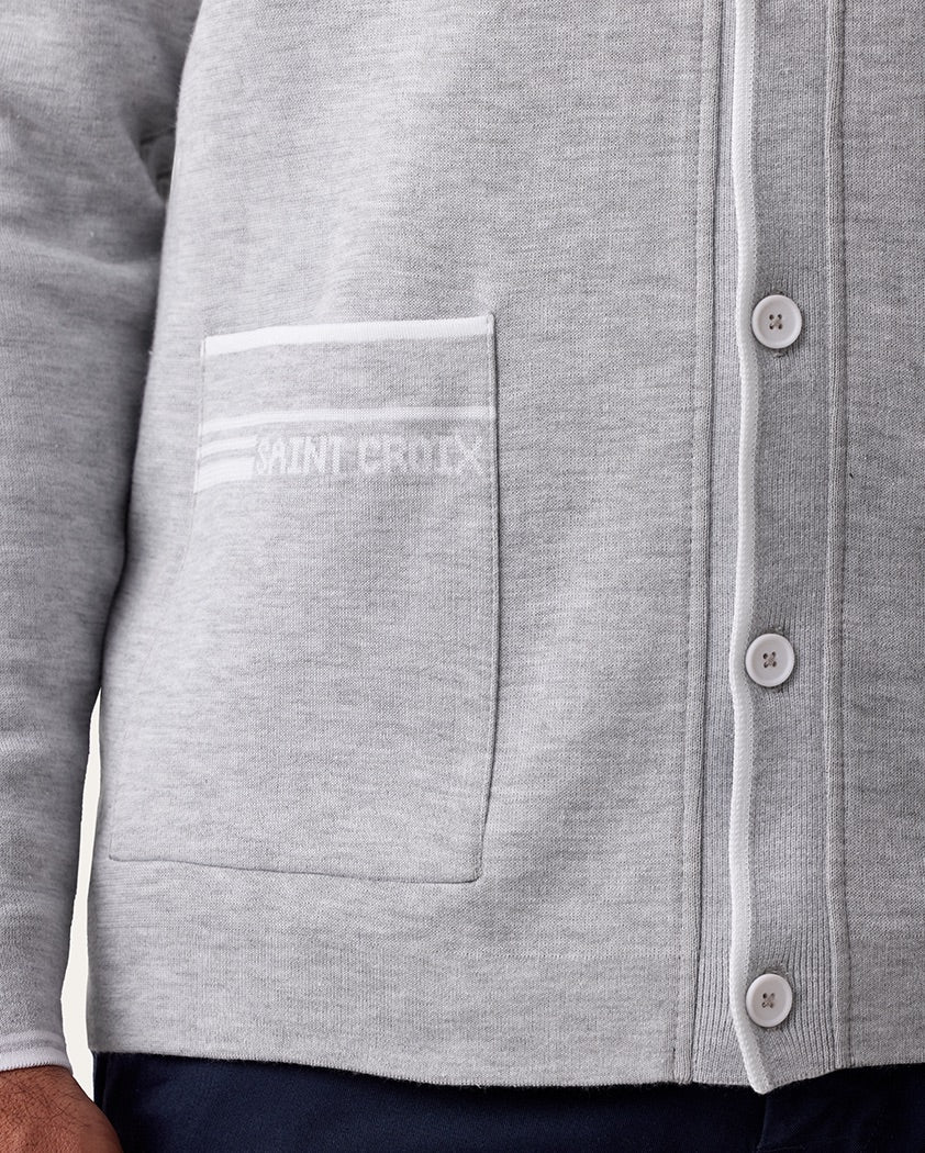 Double-Knit Performance Cotton Cardigan - Image 5