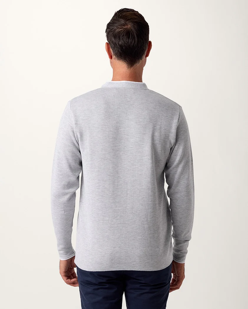 Double-Knit Performance Cotton Cardigan - Image 6