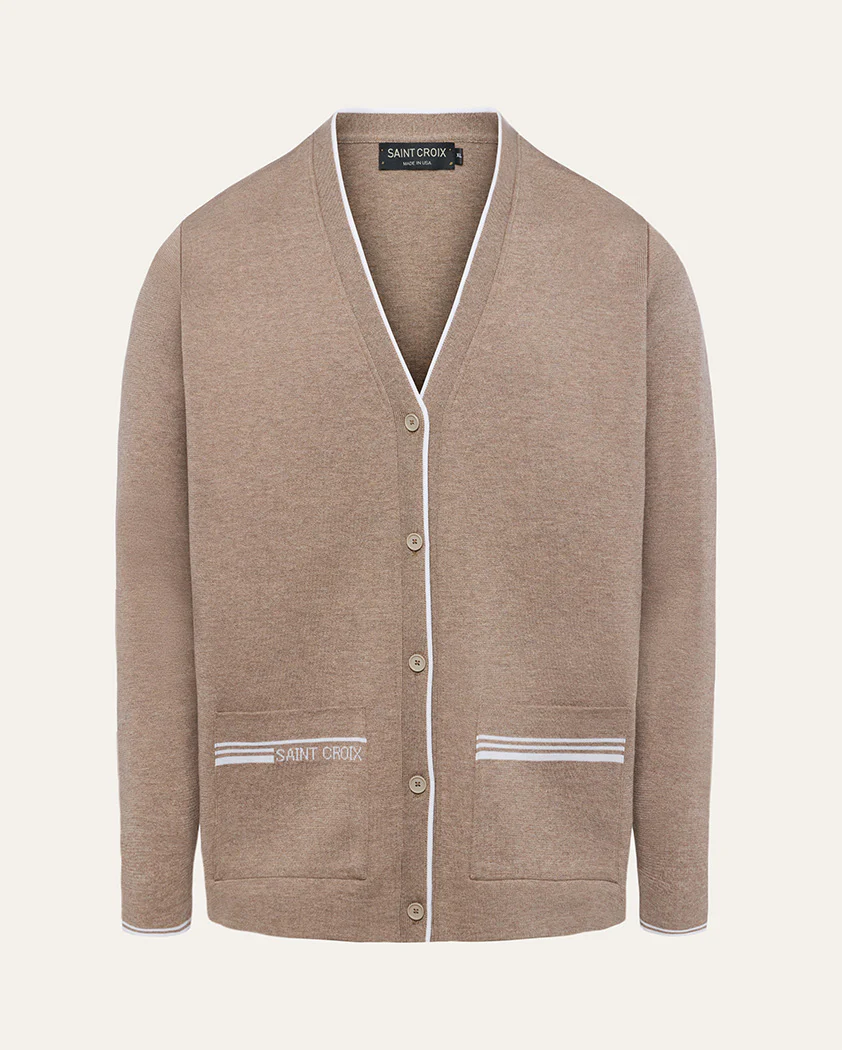 Double-Knit Performance Cotton Cardigan - Image 8