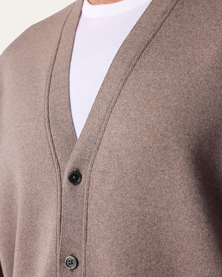 Interlock Knit Wool Cardigan - Image 5