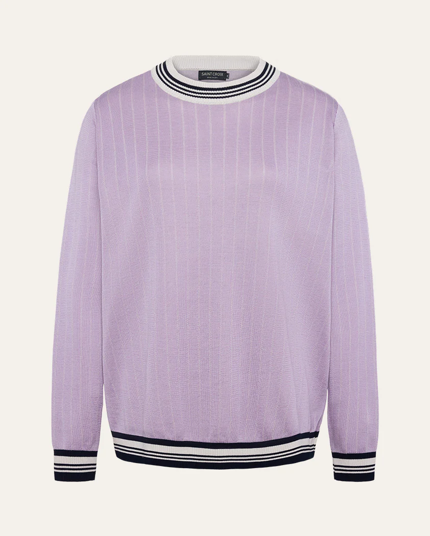 Jacquard Wool Crewneck Sweater - Image 12