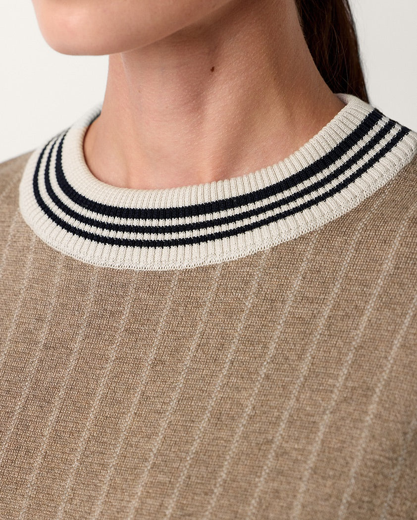 Jacquard Wool Crewneck Sweater - Image 5