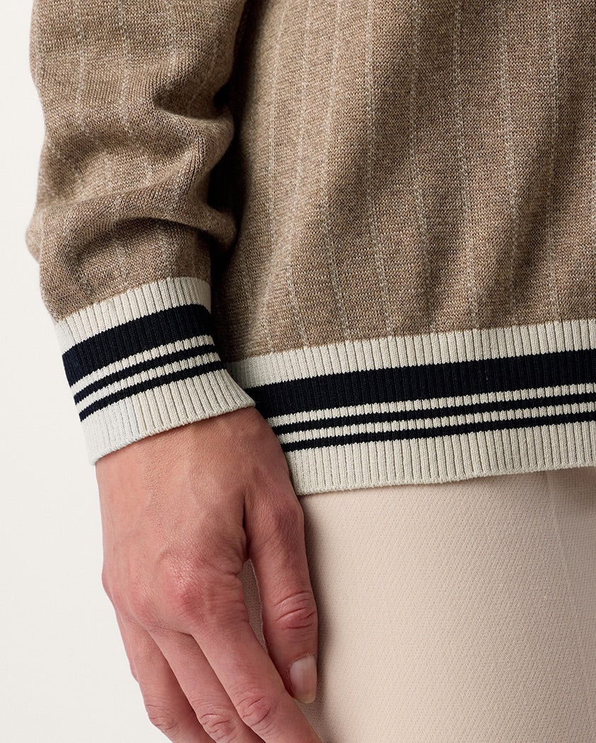 Jacquard Wool Crewneck Sweater - Image 6