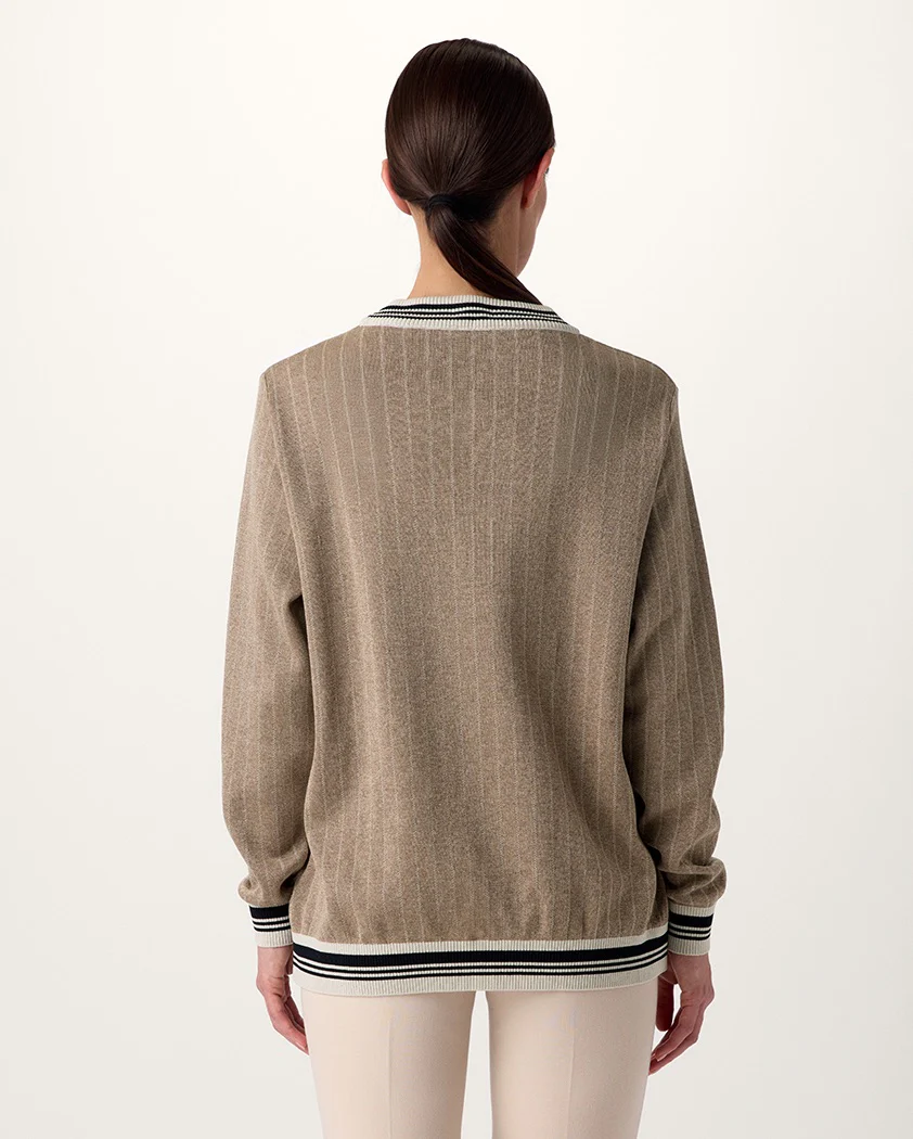 Jacquard Wool Crewneck Sweater - Image 7