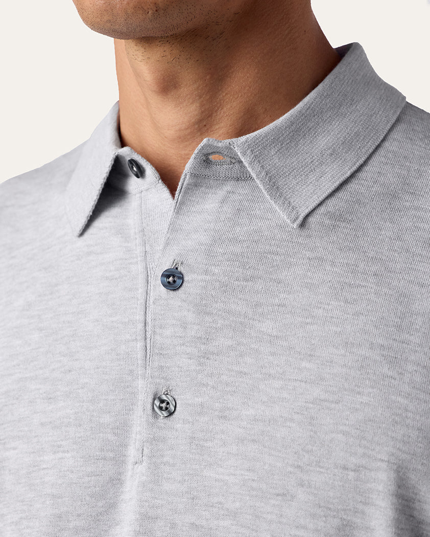 Jersey Knit Cotton Banded Polo - Image 5