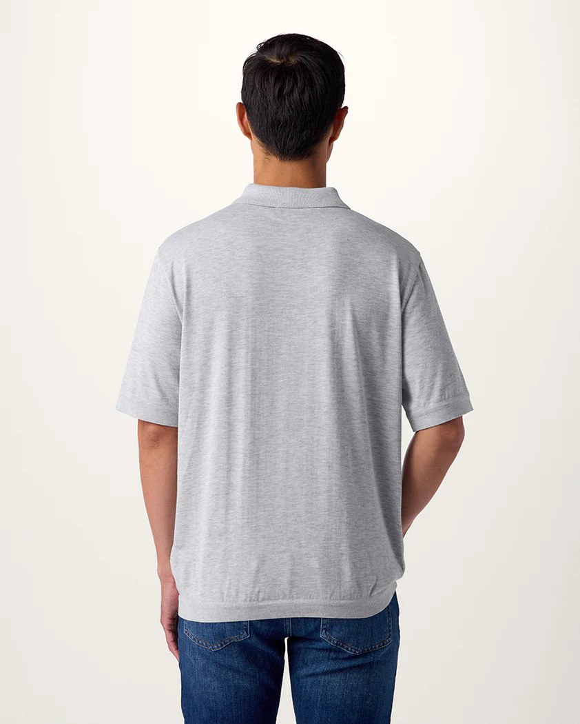 Jersey Knit Cotton Banded Polo - Image 7