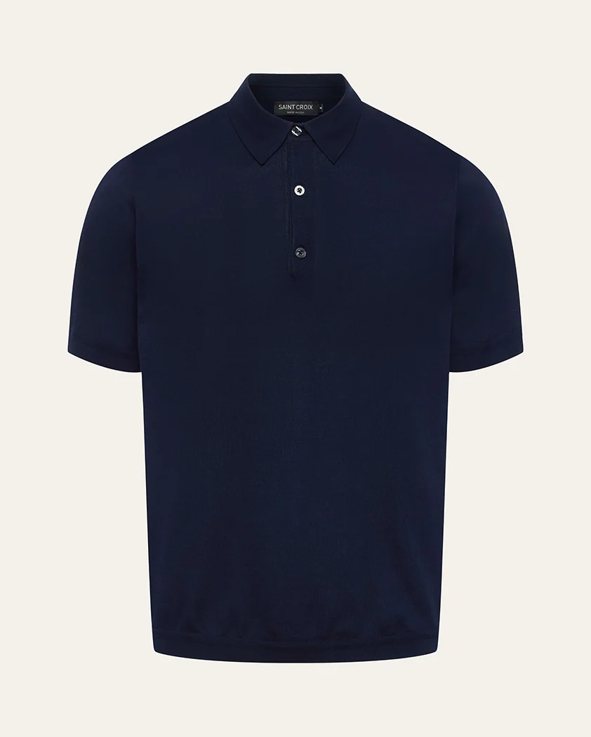 Jersey Knit Cotton Banded Polo - Image 8