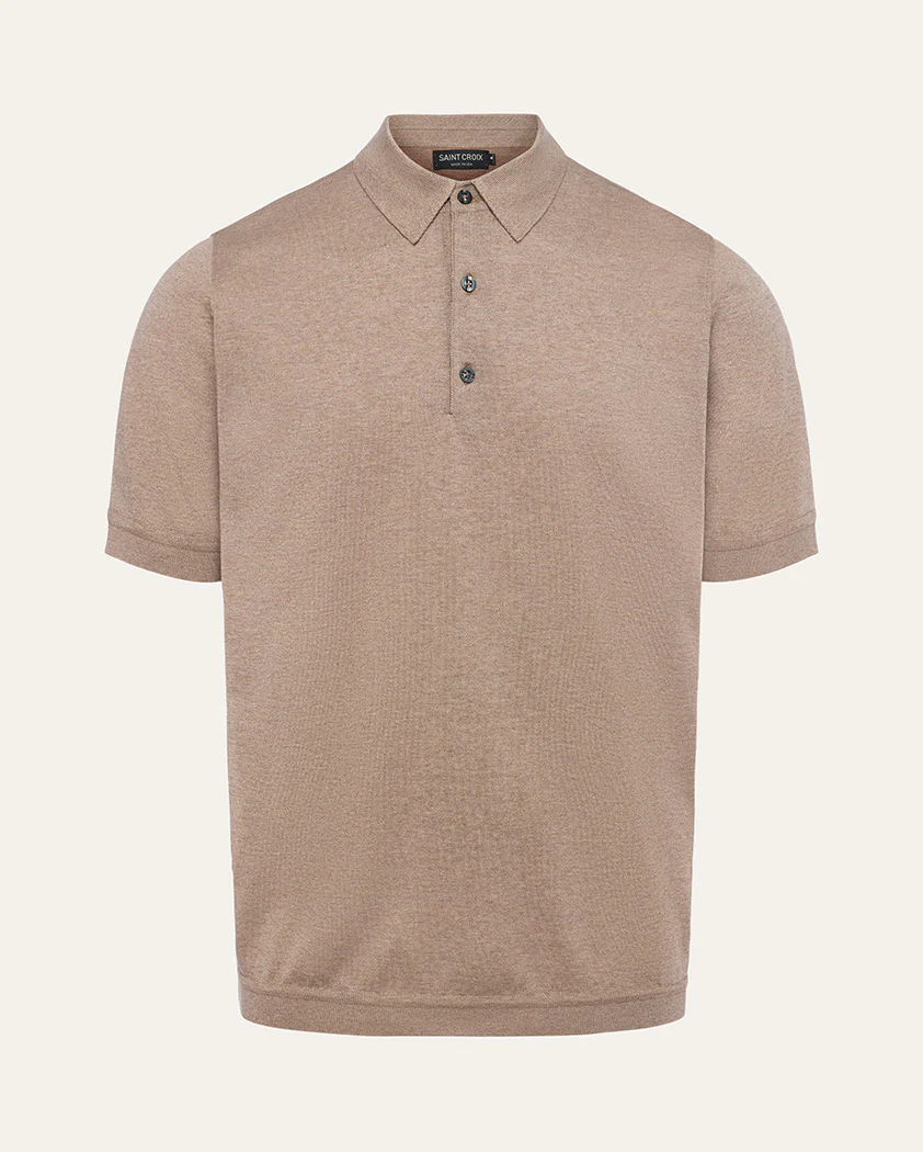 Jersey Knit Cotton Banded Polo - Image 9