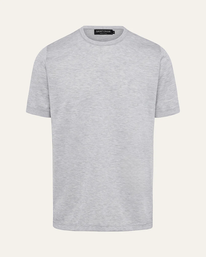 Jersey Knit Cotton Tee - Image 10