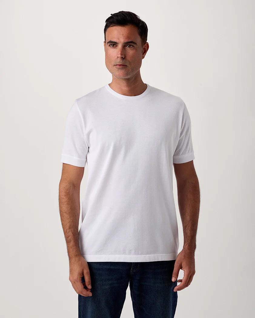 Jersey Knit Cotton Tee - Image 3