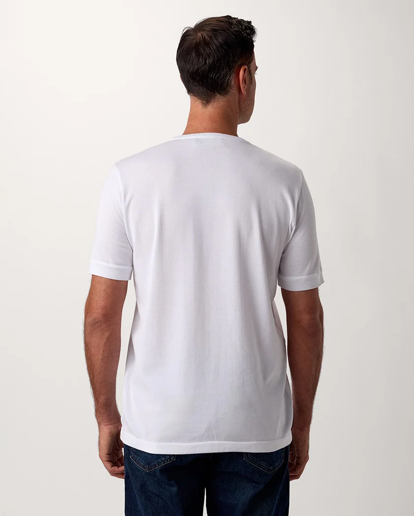 Jersey Knit Cotton Tee - Image 6