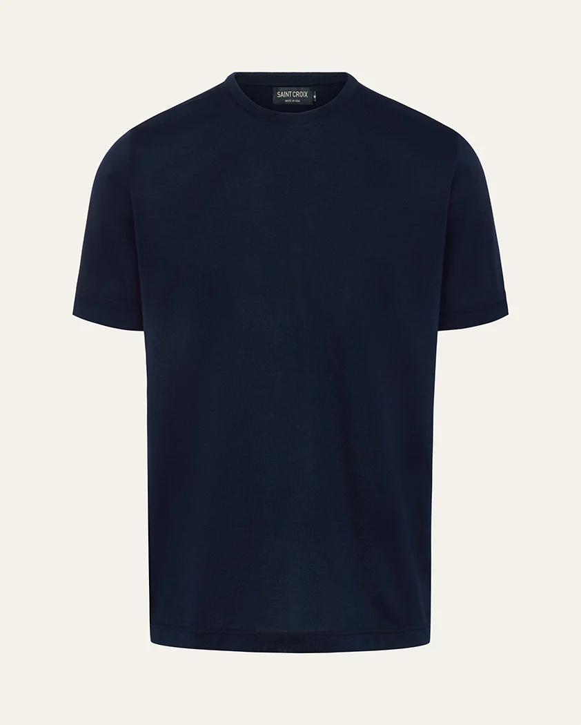 Jersey Knit Cotton Tee - Image 7