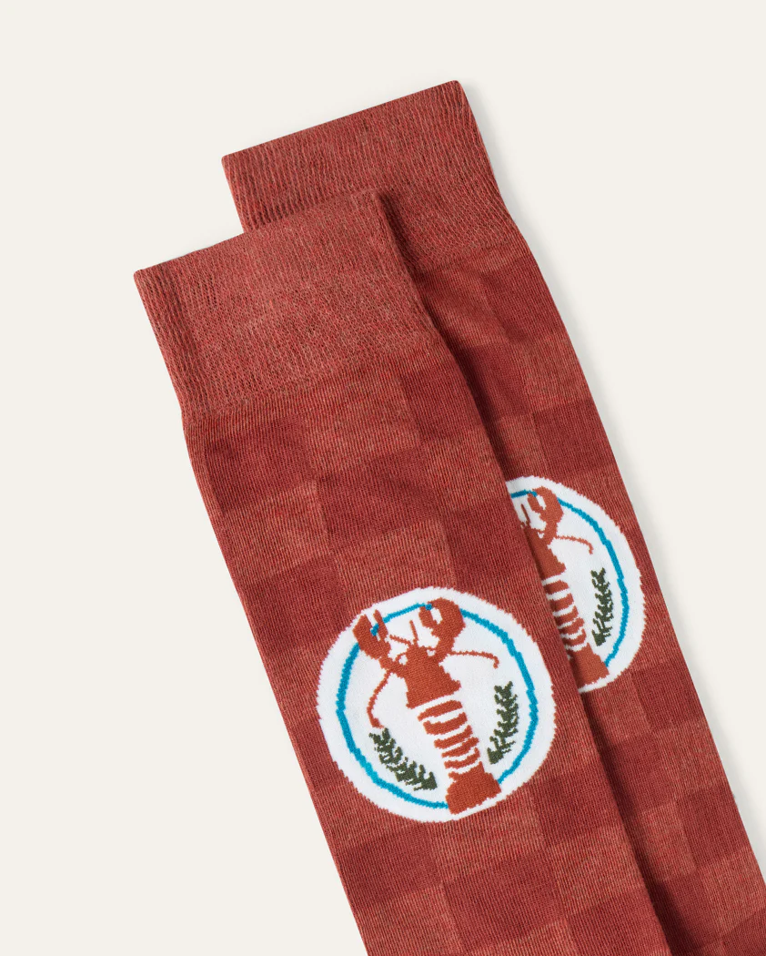 Lobster Cotton Sock - Image 2