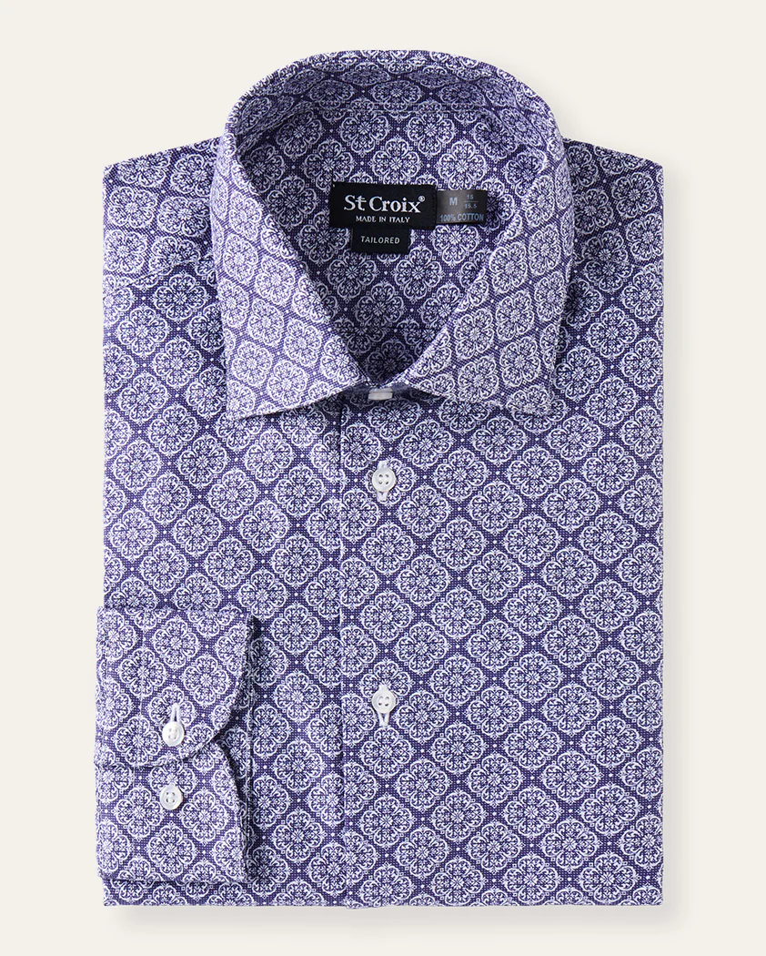 Medallion Cotton Shirt