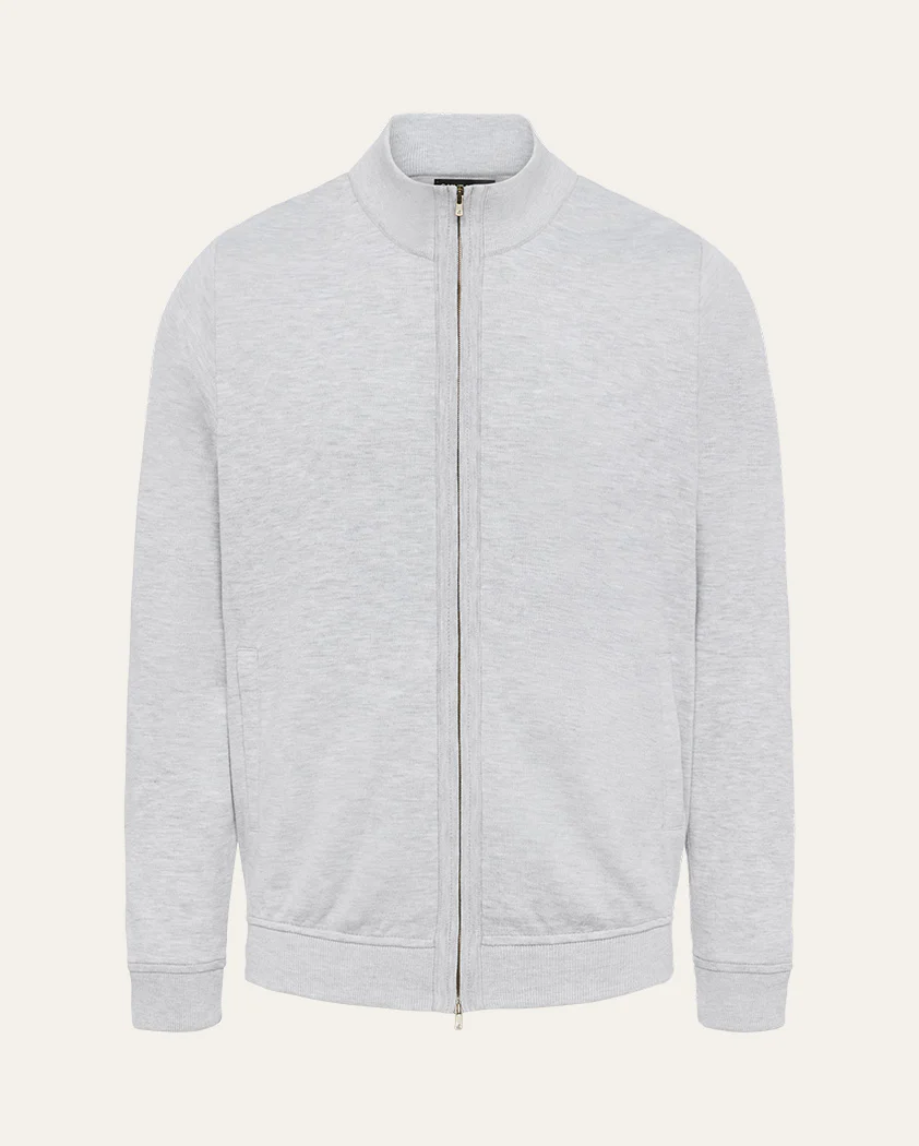 Milano Rib Cotton Full-Zip Cardigan - Image 10