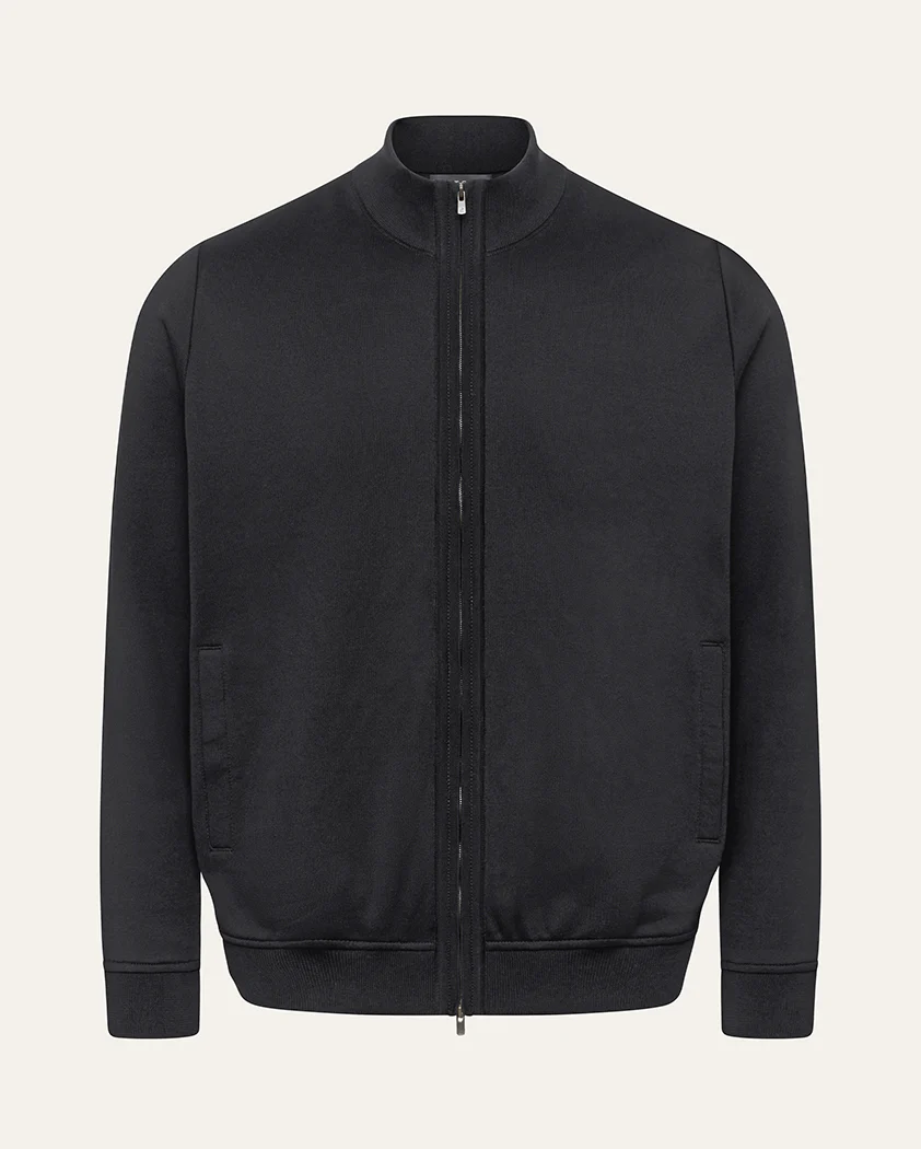Milano Rib Cotton Full-Zip Cardigan - Image 8