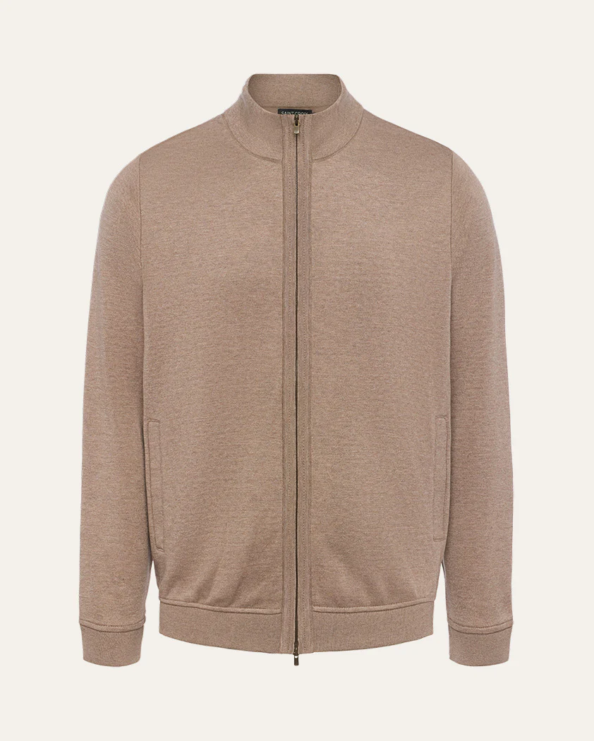 Milano Rib Cotton Full-Zip Cardigan - Image 9