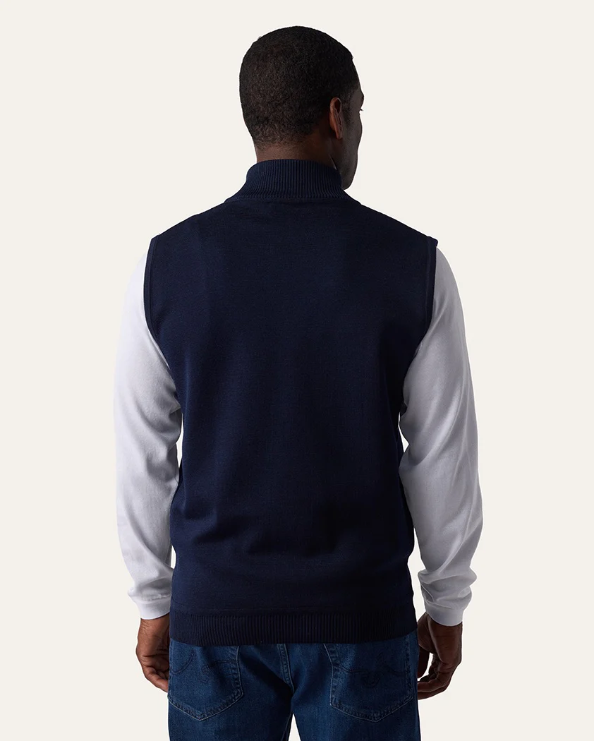 Milano Rib Cotton Vest - Image 7