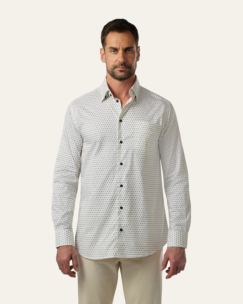 Mini Medallion Cotton Shirt - Image 3