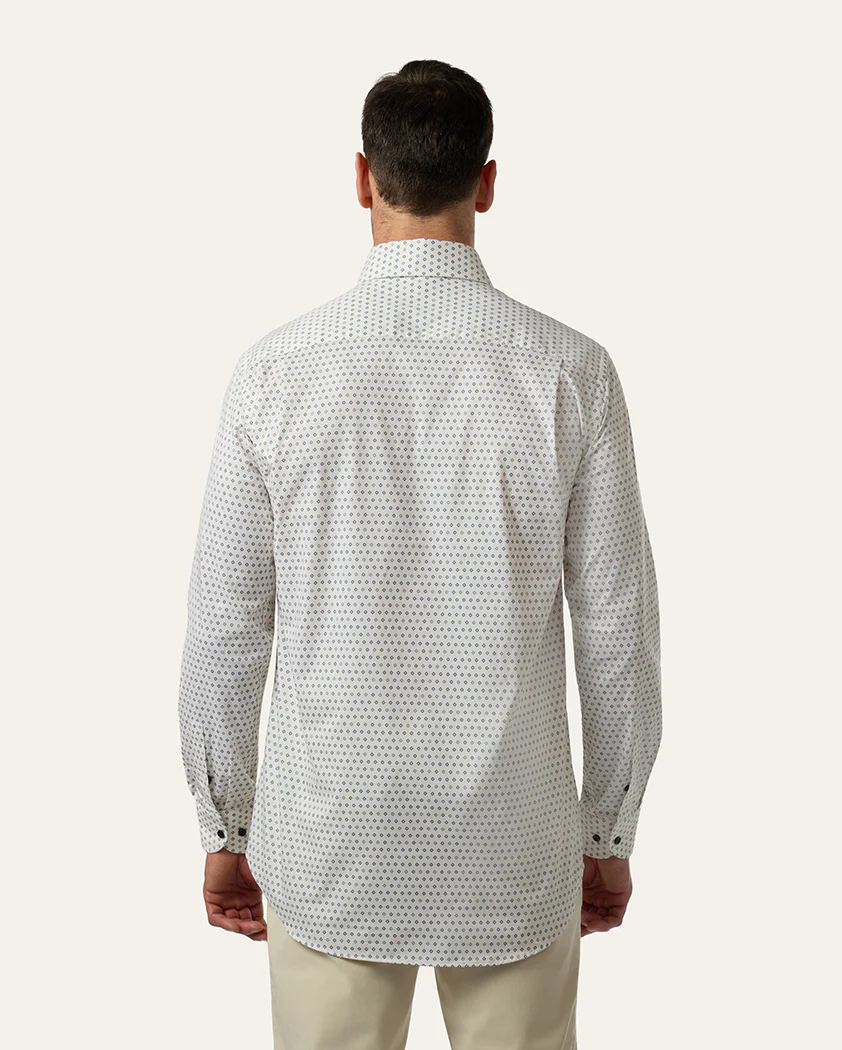 Mini Medallion Cotton Shirt - Image 5
