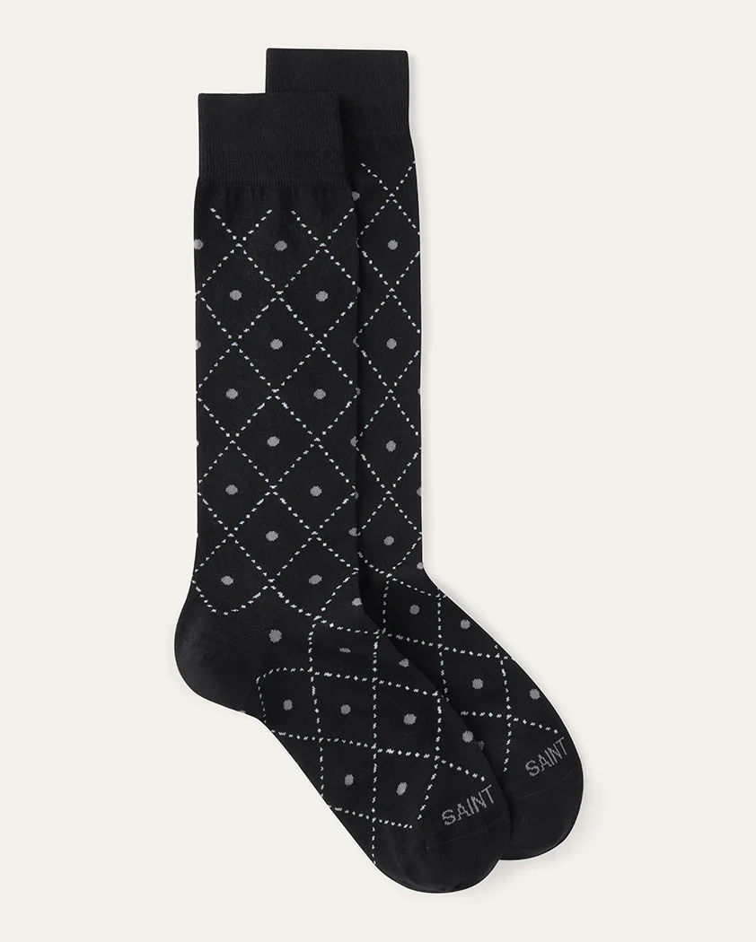 Modern Polka Dot Cotton Sock