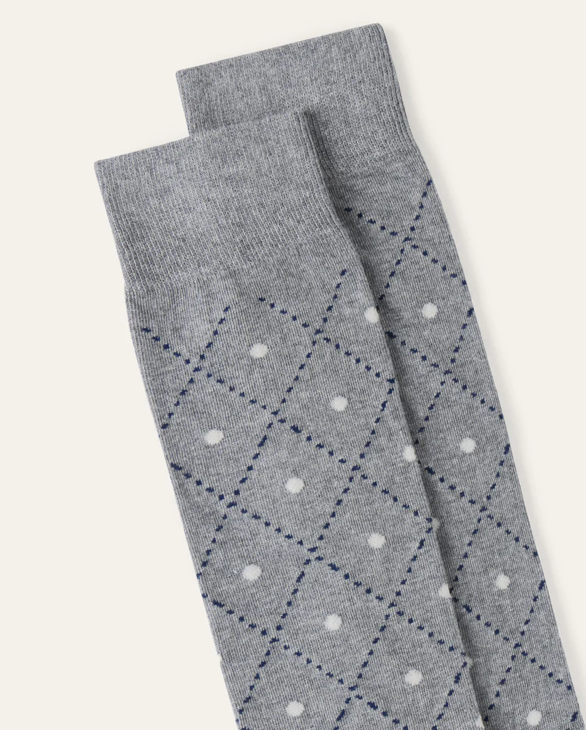 Modern Polka Dot Cotton Sock - Image 10
