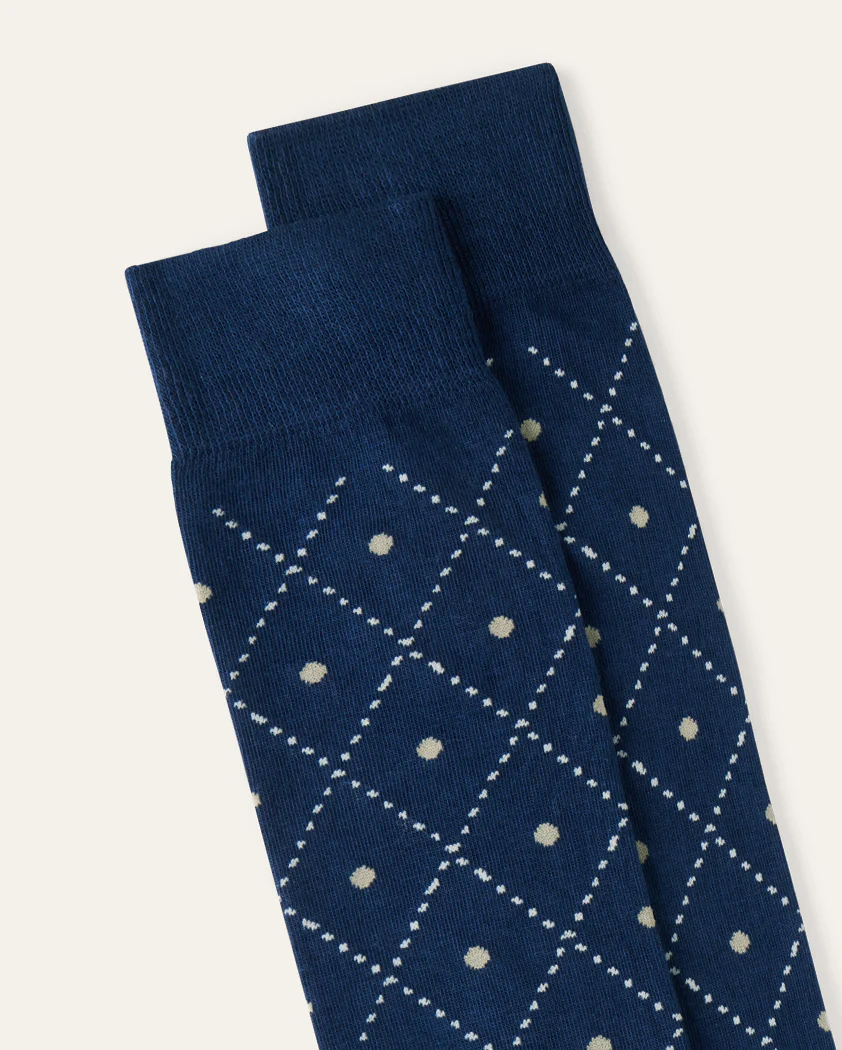 Modern Polka Dot Cotton Sock - Image 4