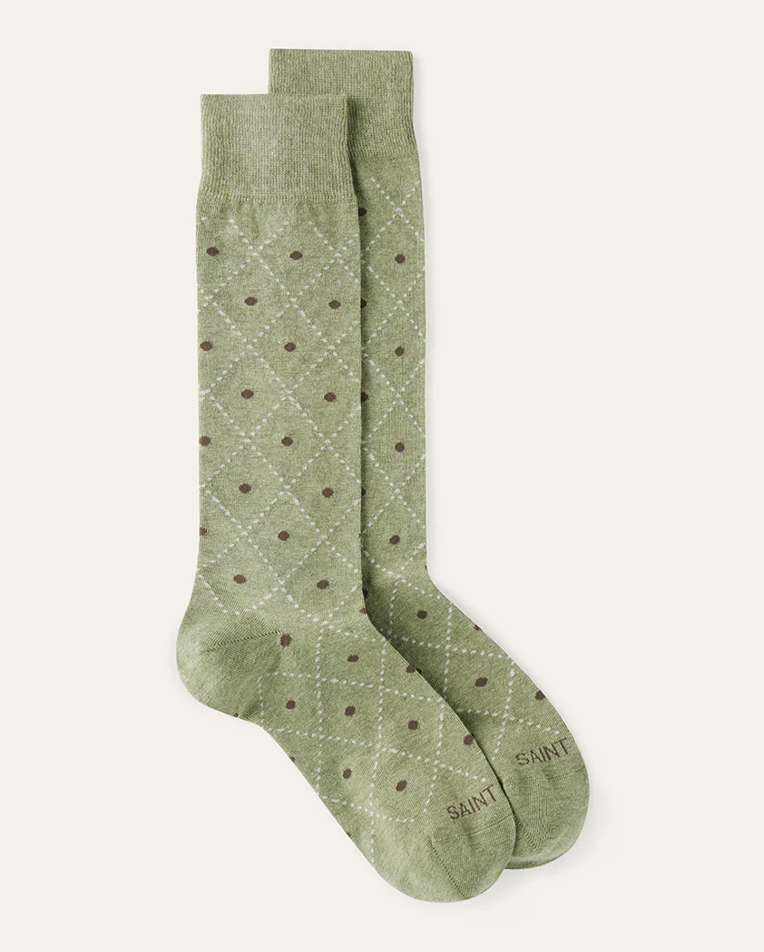 Modern Polka Dot Cotton Sock - Image 7