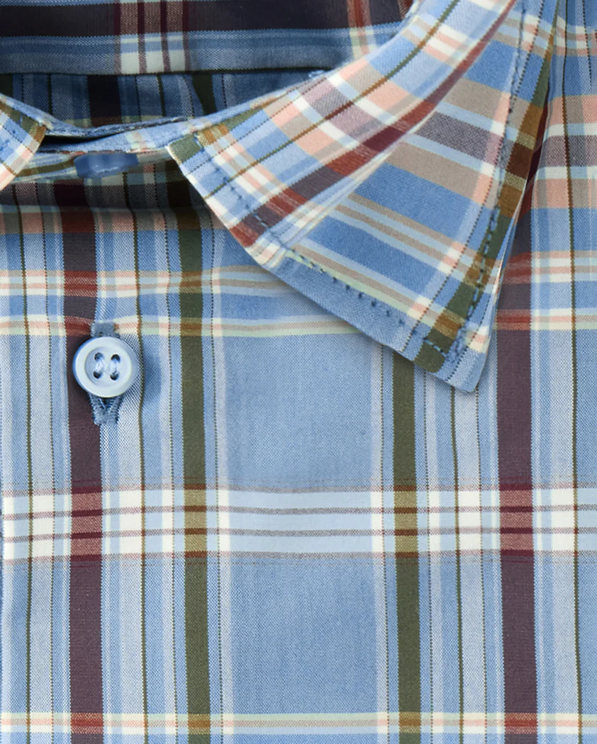 Plaid Cotton Shirt - Image 2