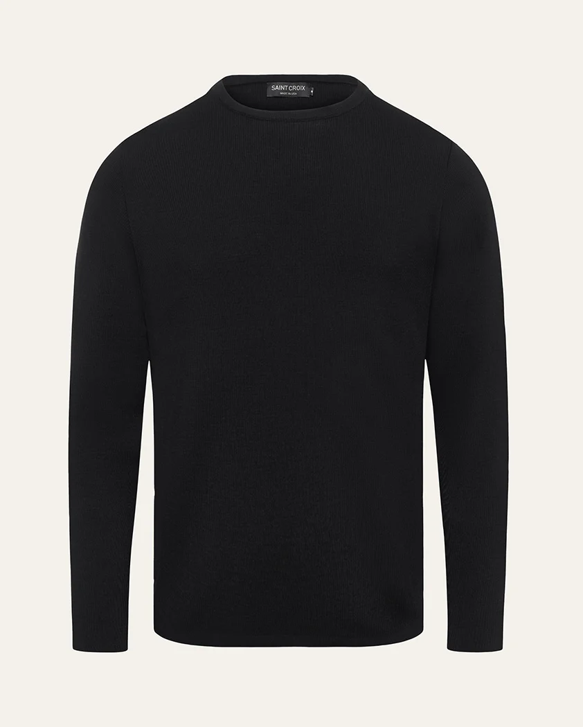 Rib Knit Wool Sweater - Image 7