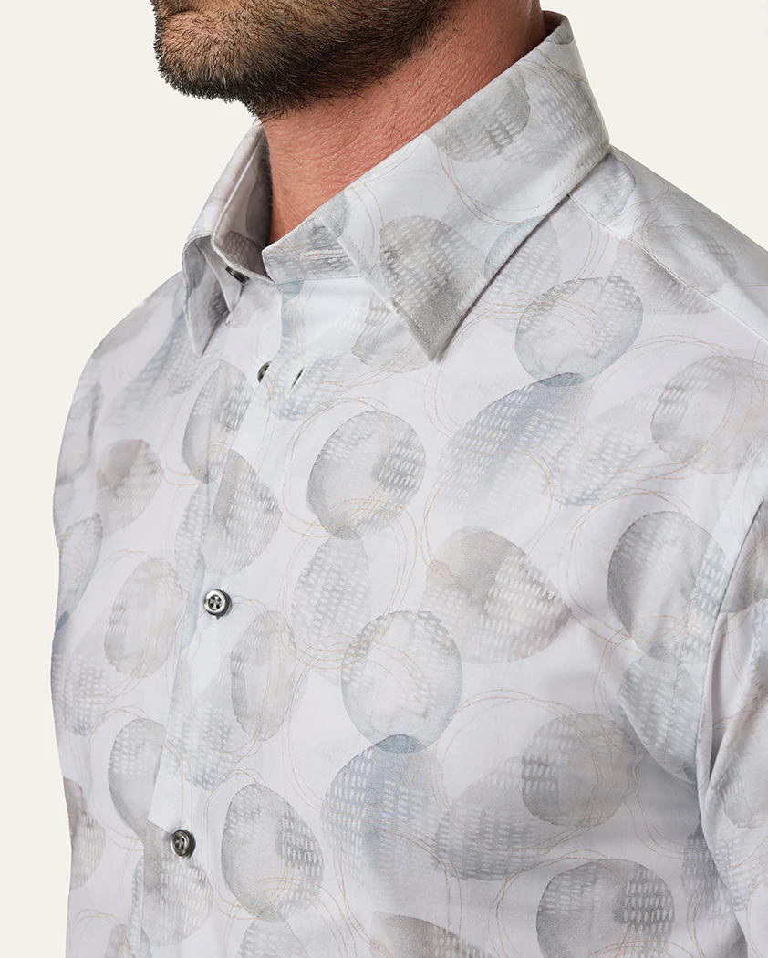 Shadow Circle Cotton Shirt - Image 2
